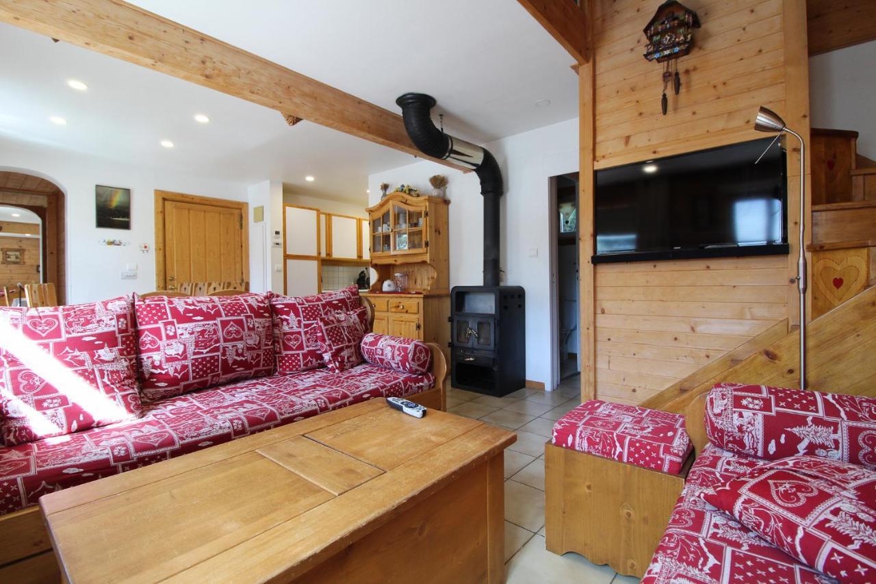 Charming 4-Bed Chalet, Mountain Views, Double Garage, Ev Point Villa Flaine Exteriör bild