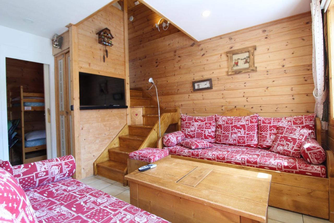 Charming 4-Bed Chalet, Mountain Views, Double Garage, Ev Point Villa Flaine Exteriör bild