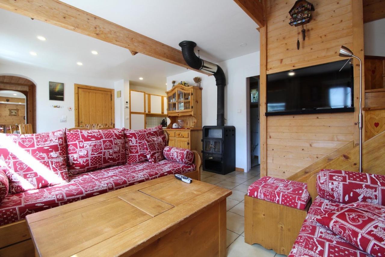 Charming 4-Bed Chalet, Mountain Views, Double Garage, Ev Point Villa Flaine Exteriör bild